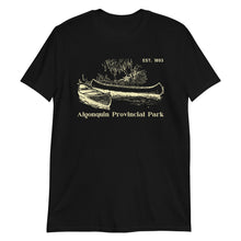 Load image into Gallery viewer, Algonquin Provincial Park Vintage Style Canoe T Shirt
