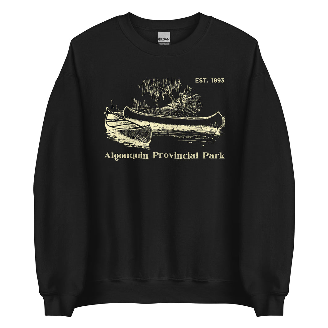 Algonquin Provincial Park Vintage Style Crew Neck