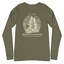 Load image into Gallery viewer, Algonquin Park Vintage Style Long Sleeve Shirt
